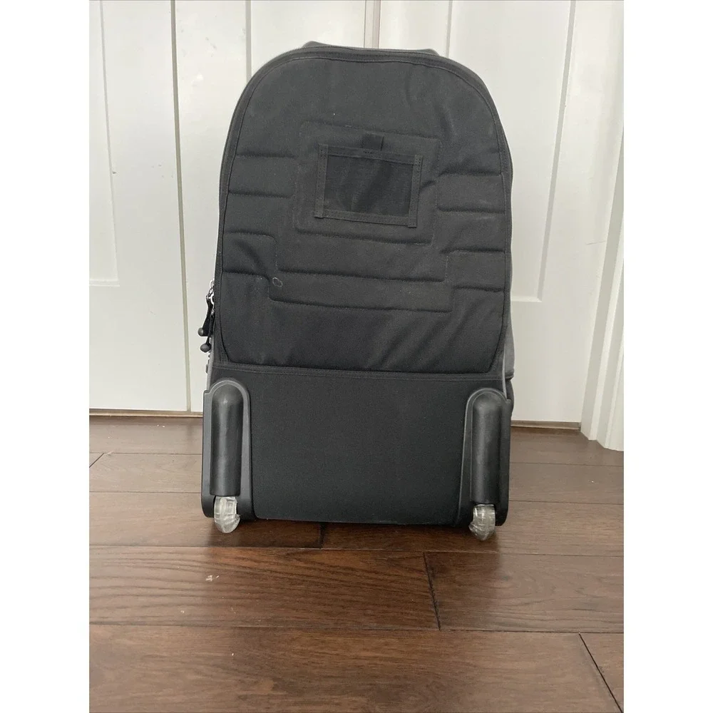 Adidas‎ Carry On Suitcase Black Stadium Wheeled Rolling Bag